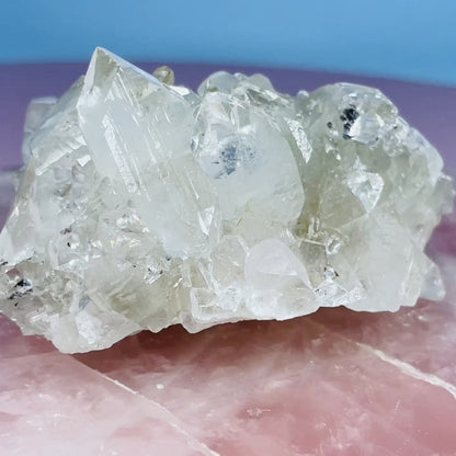 A Grade Diamond Apophyllite Small Cluster