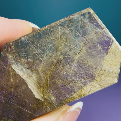 Gold Rutile Quartz Medium Freeform