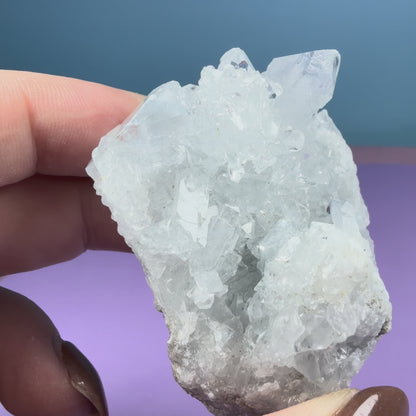 Celestite Small Cluster Geode