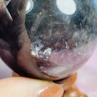 Super Seven Amethyst Medium Sphere