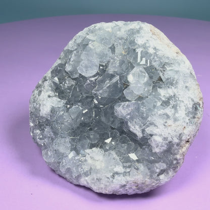 Celestite Small Cluster Geode