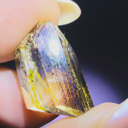 Extremely Rare Rainbow Schiller Scapolite Mini Freeform