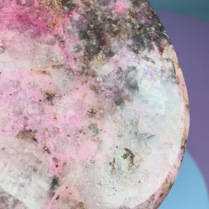Cobaltoan Calcite Palmstone