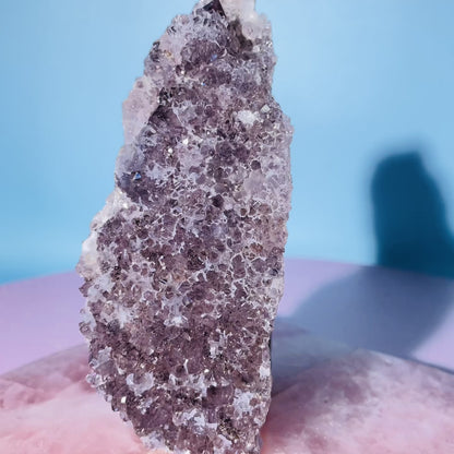Amethyst Medium Standing Cluster (Video)