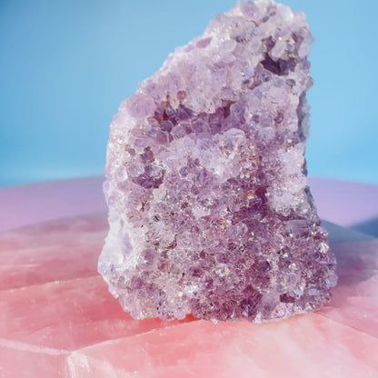 Amethyst Small Standing Cluster (Video)