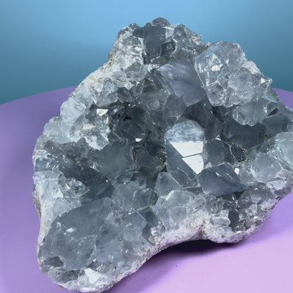 Celestite Medium Cluster Geode