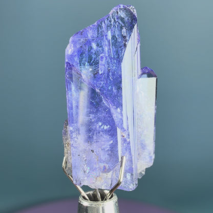 Rare Tanzanite A Grade Crystal Specimen in Box, Tanzania (Video)