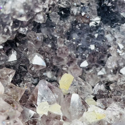 Amethyst + Agate Cluster Geode Small Cave (Video)