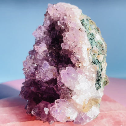 Amethyst Medium Standing Cluster (Video)