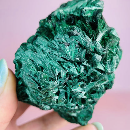 Velvet Malachite Medium Raw Specimen