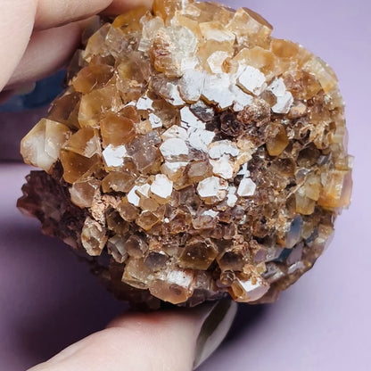 Red Star Aragonite Medium Cluster Specimen