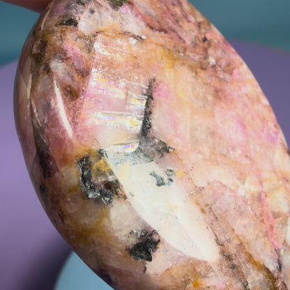 Cobaltoan Calcite Palmstone