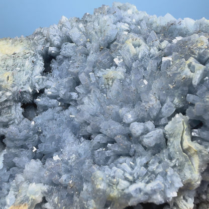 Rare Blue Barite Large Cluster Specimen, Romania