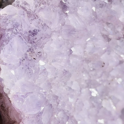 Amethyst Medium Standing Cluster (Video)