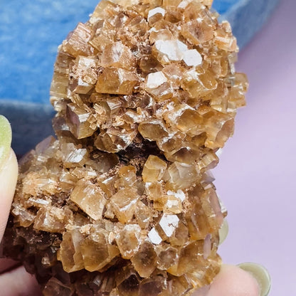 Red Star Aragonite Medium Cluster Specimen