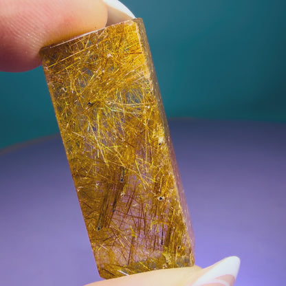 Copper + Gold Rutile Quartz Small Freeform