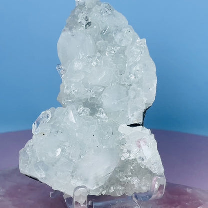 A Grade Diamond Apophyllite + White Chalcedony Medium Cluster