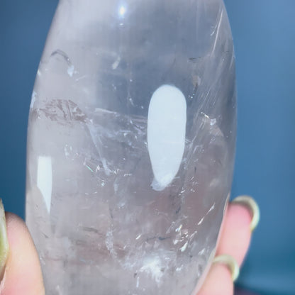 Girasol Pearl Quartz Medium Freeform (Video)