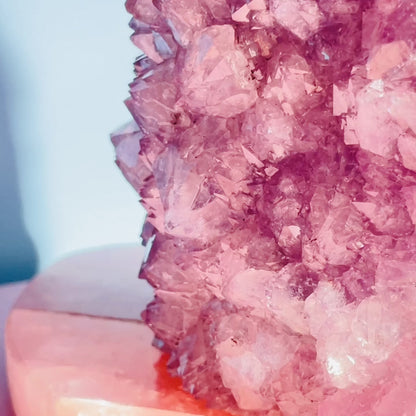 Amethyst Large Standing Cluster (Video)
