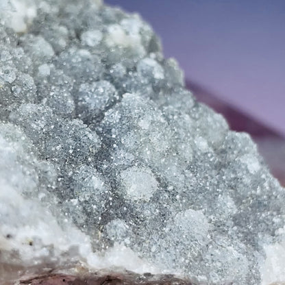 Sugar Quartz with Chalcedony Small Cluster (Video)