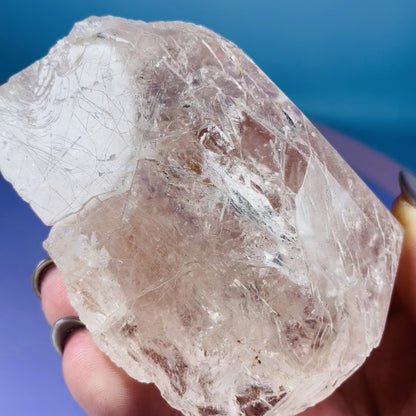 A Grade Morganite Large Crystal Specimen (Video)
