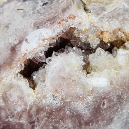 Druzy Pink Amethyst + Quartz Large Sphere