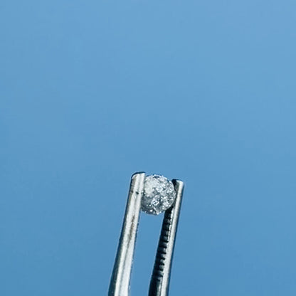 Salt & Pepper Diamond Tiny Crystal Specimen in Pottle (Video)