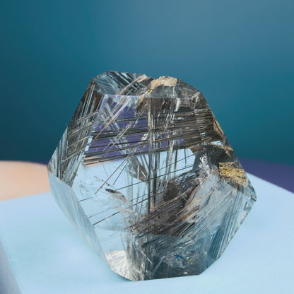 High Grade Silver Rutile Quartz Small Freeform