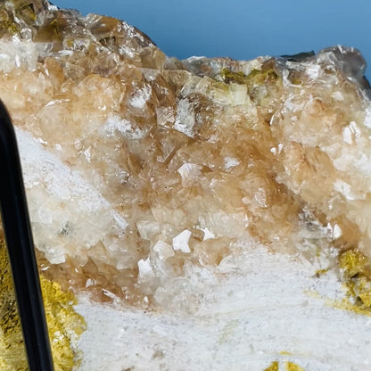 Translucent Hematite Pagoda Calcite Large Cluster Specimen (Video)