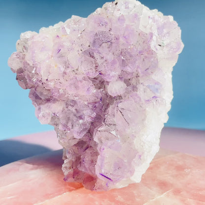 Amethyst Medium Standing Cluster (Video)