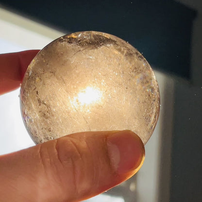 Smoky Quartz Large Sphere (Video)