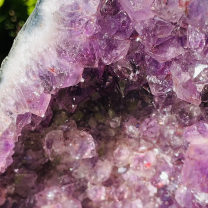 Dark Amethyst Large Geode Cave (Video)