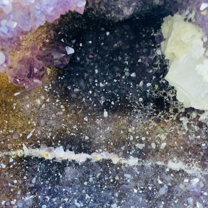 Dark Amethyst Extra Large Geode Cave (Video)