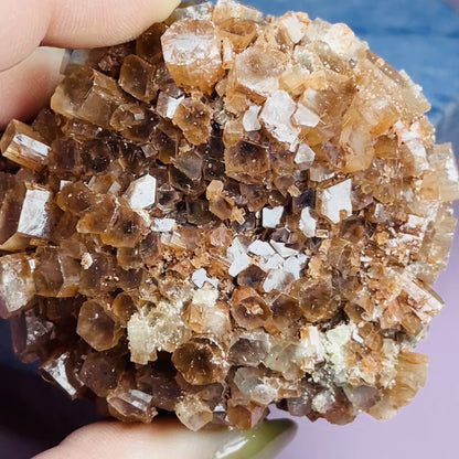 Red Star Aragonite Medium Cluster Specimen