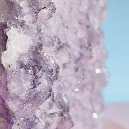 Amethyst Large Standing Cluster (Video)