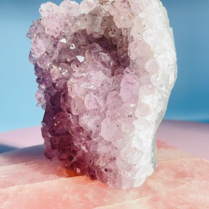 Amethyst Medium Standing Cluster (Video)