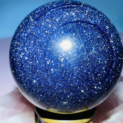 Blue Sandstone Medium Sphere