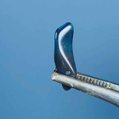 AAA Ethiopian Black 'Fire' Welo Opal Polished Tiny Crystal in Specimen Pottle (Video)