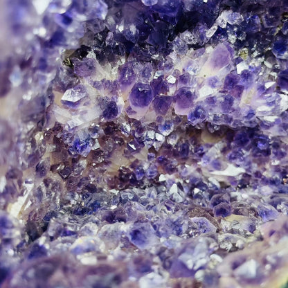 Amethyst Cluster Geode Small Cave (Video)