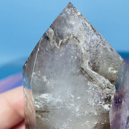 Skeletal Smoky Quartz Medium Tower (Video)