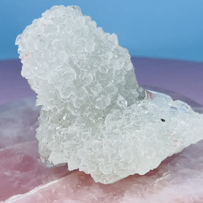 A Grade Diamond Apophyllite Stalactite Small Cluster