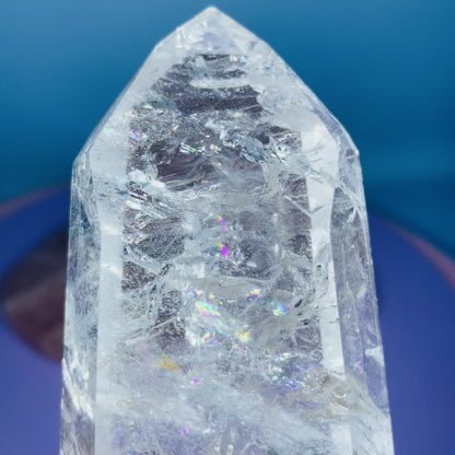 High Grade Clear Quartz Large Tower