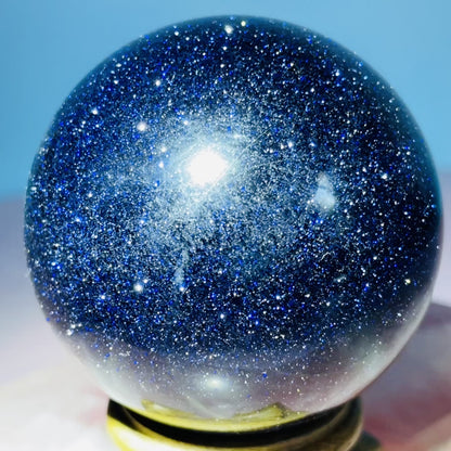 Blue Sandstone Medium Sphere