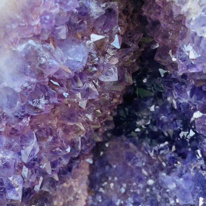 Dark Amethyst Extra Large Geode Cave (Video)