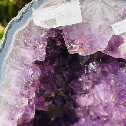 Dark Amethyst Large Geode Cave (Video)