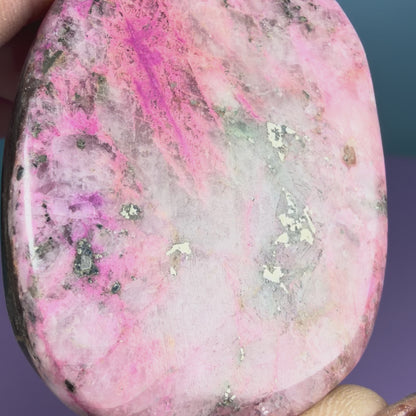 Cobaltoan Calcite Palmstone