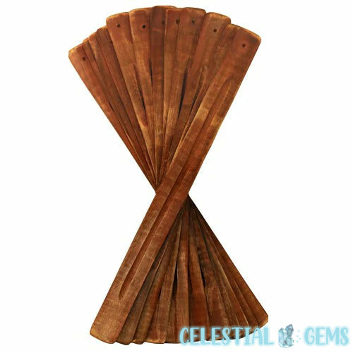 BIGGIES™ Plain Wooden Tray Incense Stick Burner