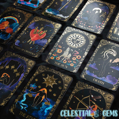 Dreamy Moons Tarot Deck Set (by Annie Tarasova)