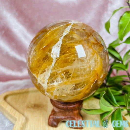 Golden Healer Quartz Medium Sphere