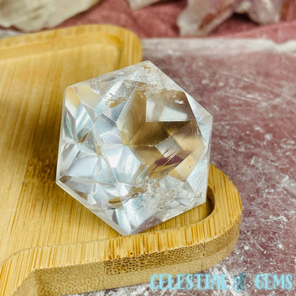 Clear Quartz 'Diamond' Medium Carving
